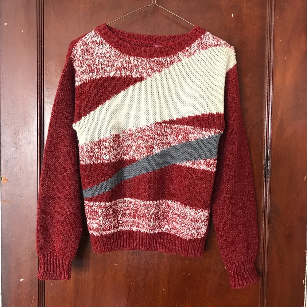 Vintage red sweater